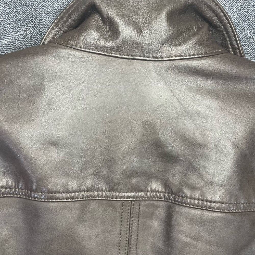 Wilson Men leather Jacket size Small - Picture 5 of 12